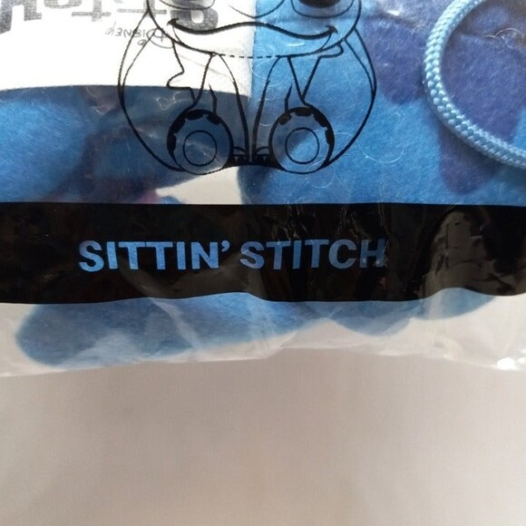 McDonald's Disney Stitch Happy Meal Toy-2022-#7 Sittin Stitch-New In Bag - Picture 4 of 5